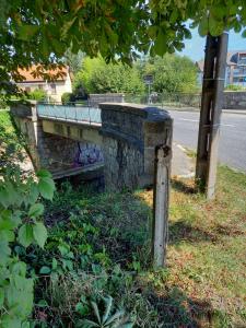Construction d'un pont sur la Deysse