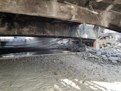 Reconstruction du pont Albert LEBRUN à ANNECY