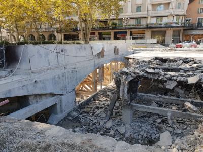 Reconstruction du pont Albert LEBRUN à ANNECY