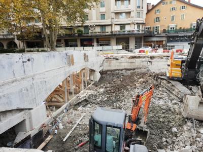 Reconstruction du pont Albert LEBRUN à ANNECY