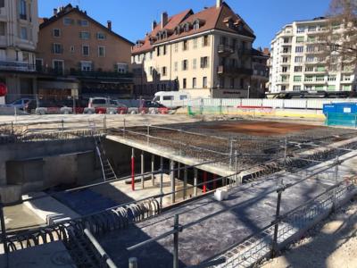 Reconstruction du pont Albert LEBRUN à ANNECY