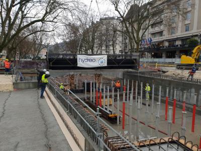 Reconstruction du pont Albert LEBRUN à ANNECY