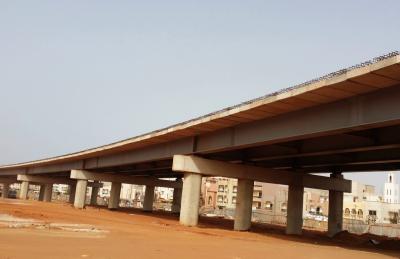 VDN 2eme section Dakar Construction de Viaducs Mixtes
